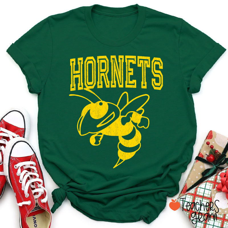 Personalized Mascot Comfort Colors School Spirit Teacher T-Shirt