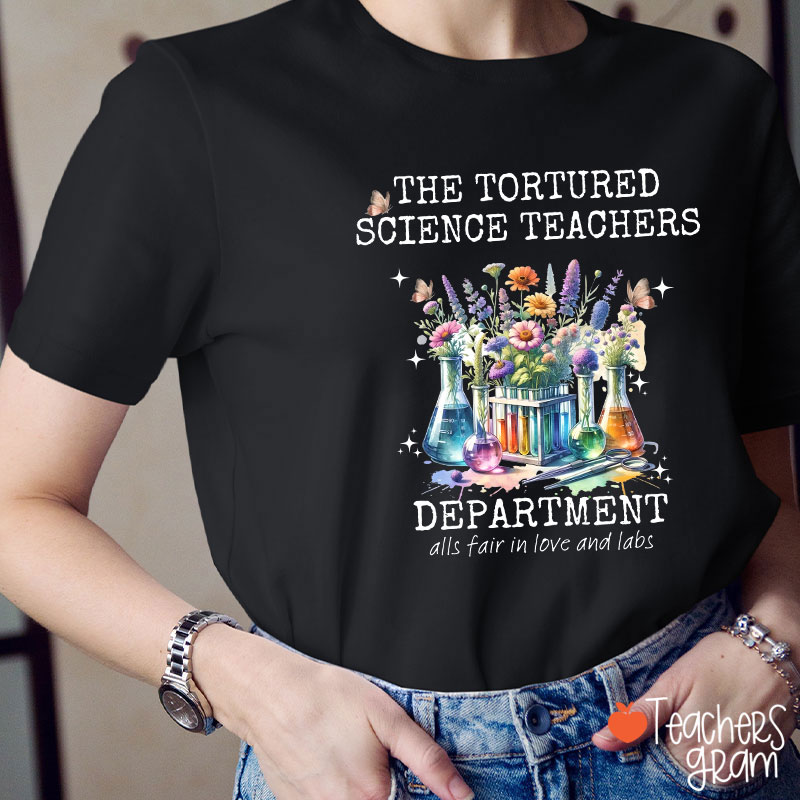 The Tortured Science Department Teacher T-Shirt