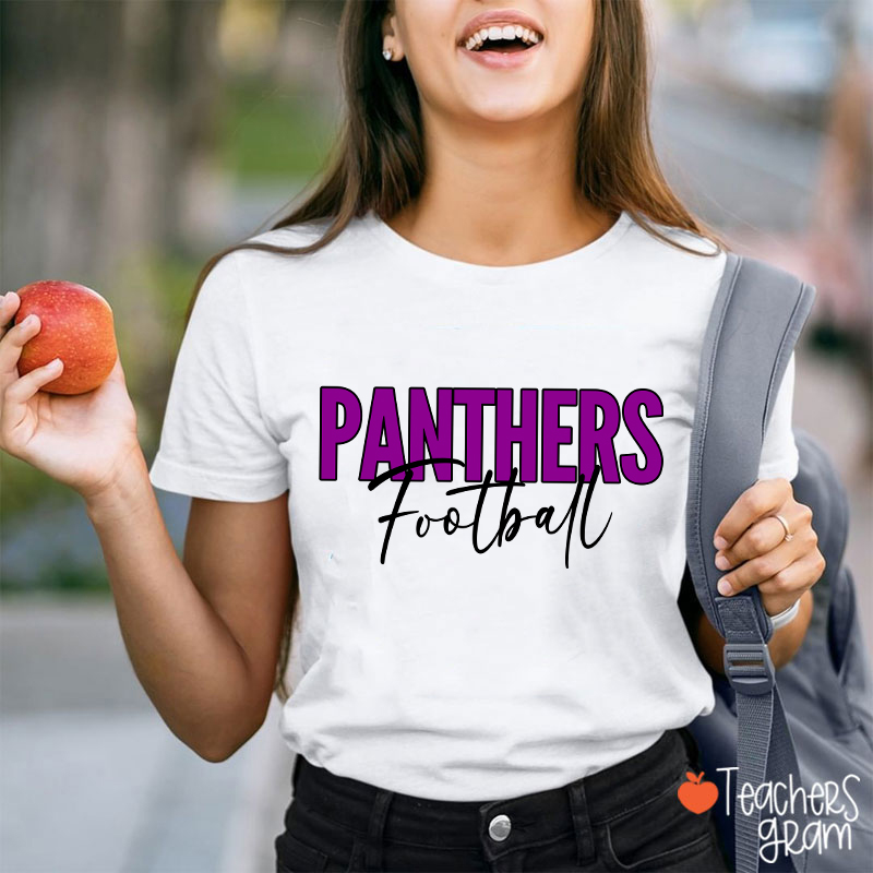 Personalized Mascot Cheer For Them Game Day Teacher T-Shirt