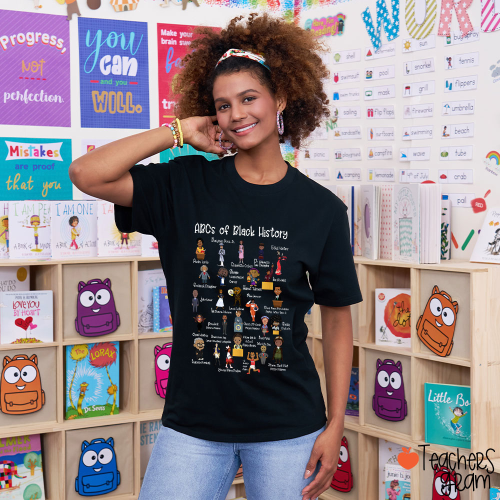 ABCs Of Black History Teacher T-Shirt
