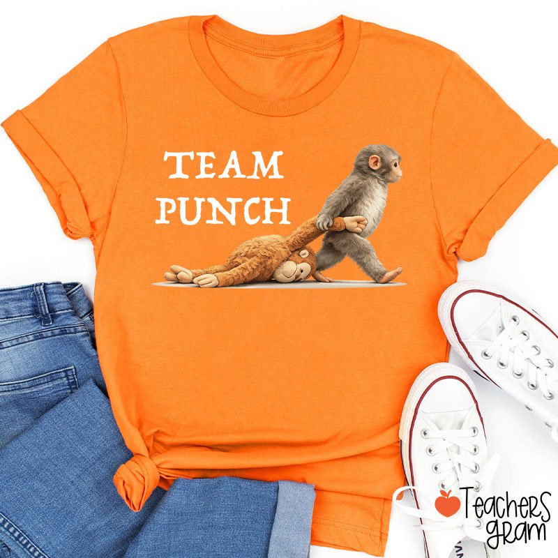 Team Punch Comfort Colors Teacher T-Shirt