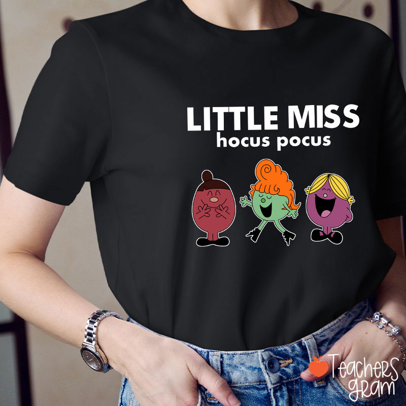 Little Miss Hocus Pocus Halloween T-Shirt
