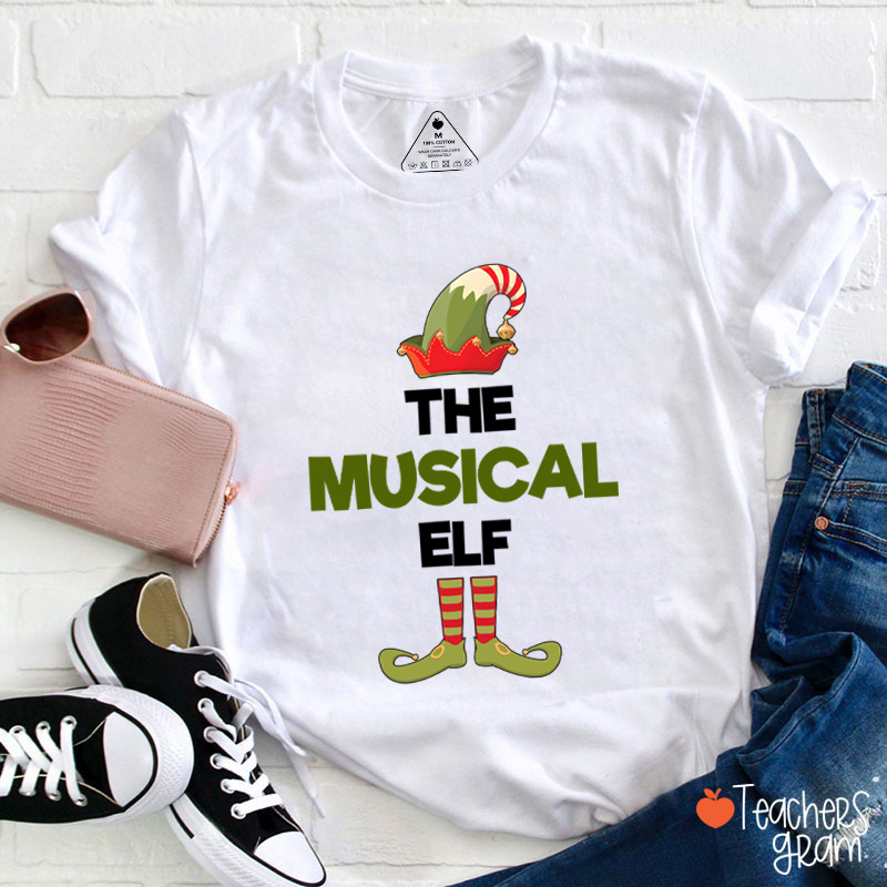 Personalized Subject The Musical Elf Teacher T-Shirt