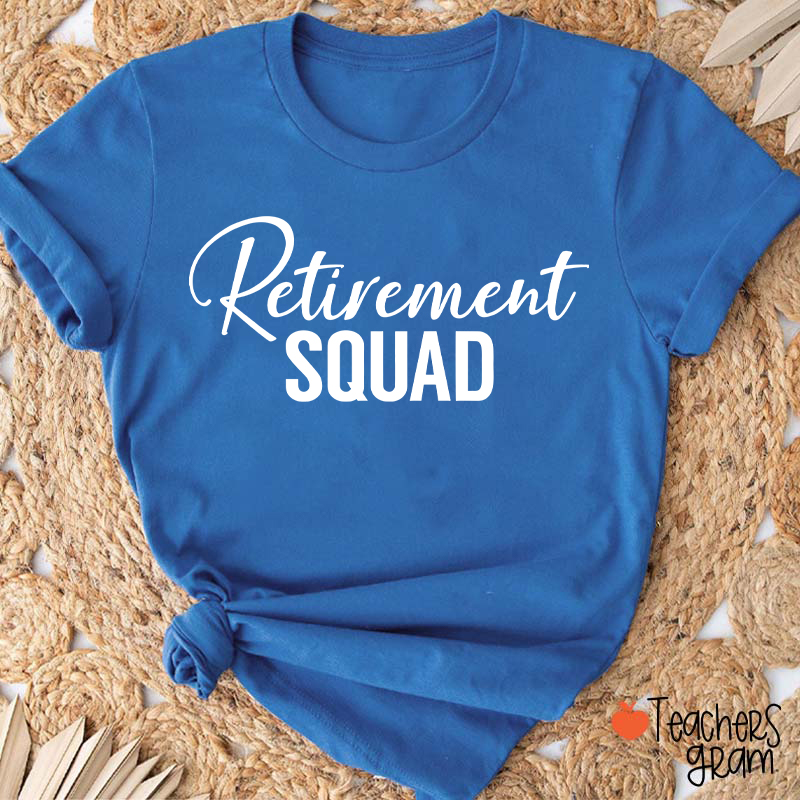Retirement Squad Teacher T-Shirt