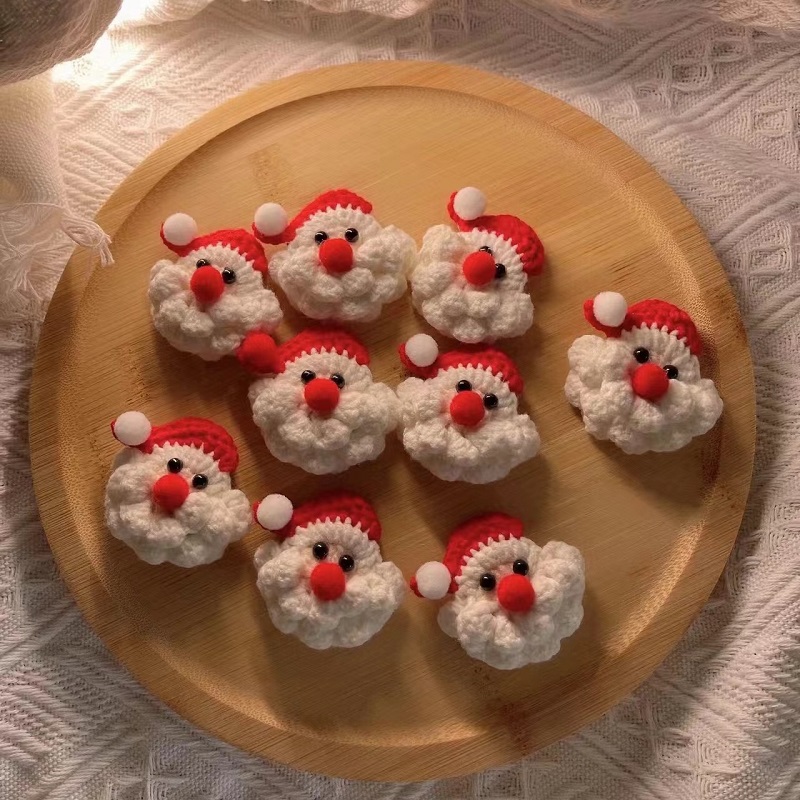 Santa Claus Teacher Hair Clips