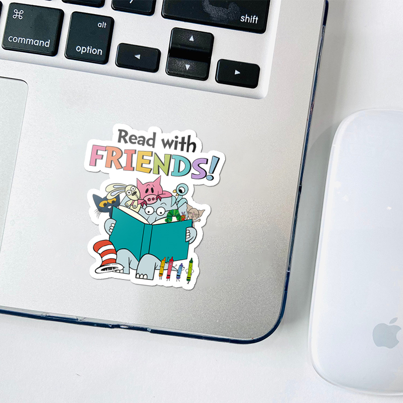 Read With Friends Teacher Stickers
