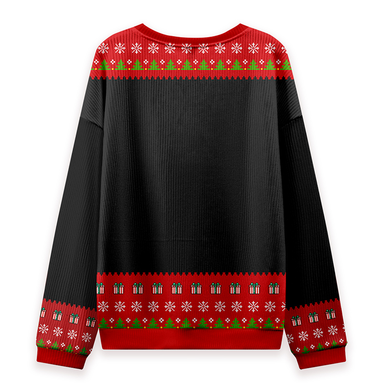 Having A Magic Christmas Teacher Knit Sweatshirt