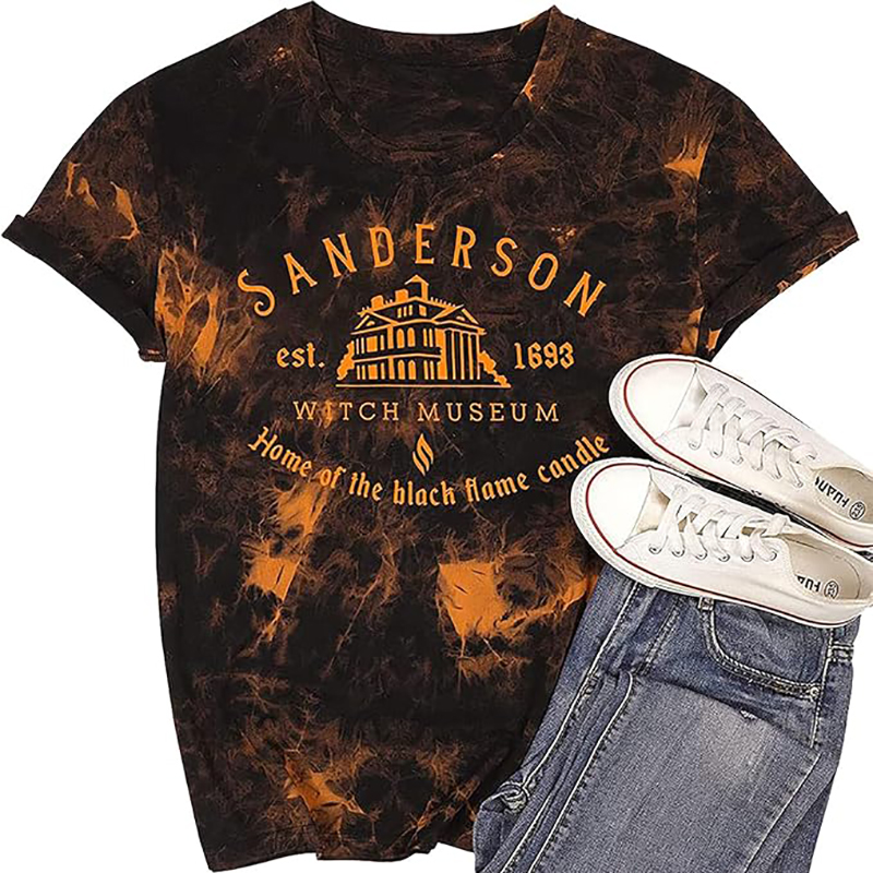 Sanderson Witch Museum Teacher Printed T-Shirt