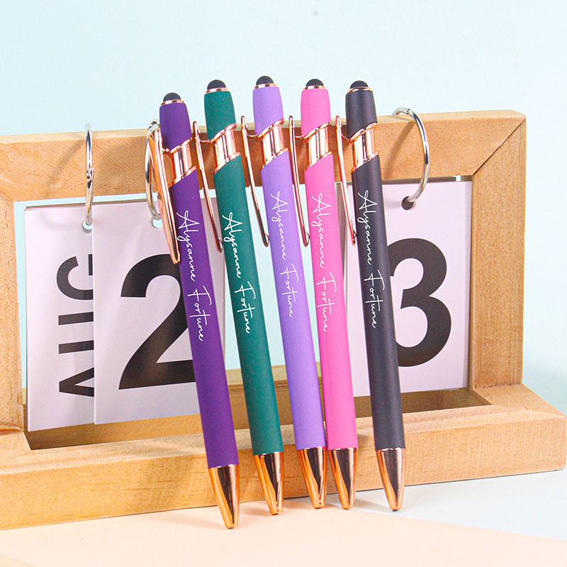 Personalized Luxurious Soft Touch Teacher Pens(30% Off Buy 10+, 50% Off Buy 30+)