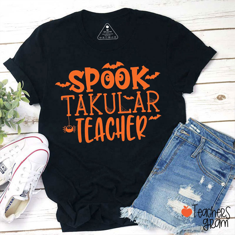 Spook Takular Teacher T-Shirt