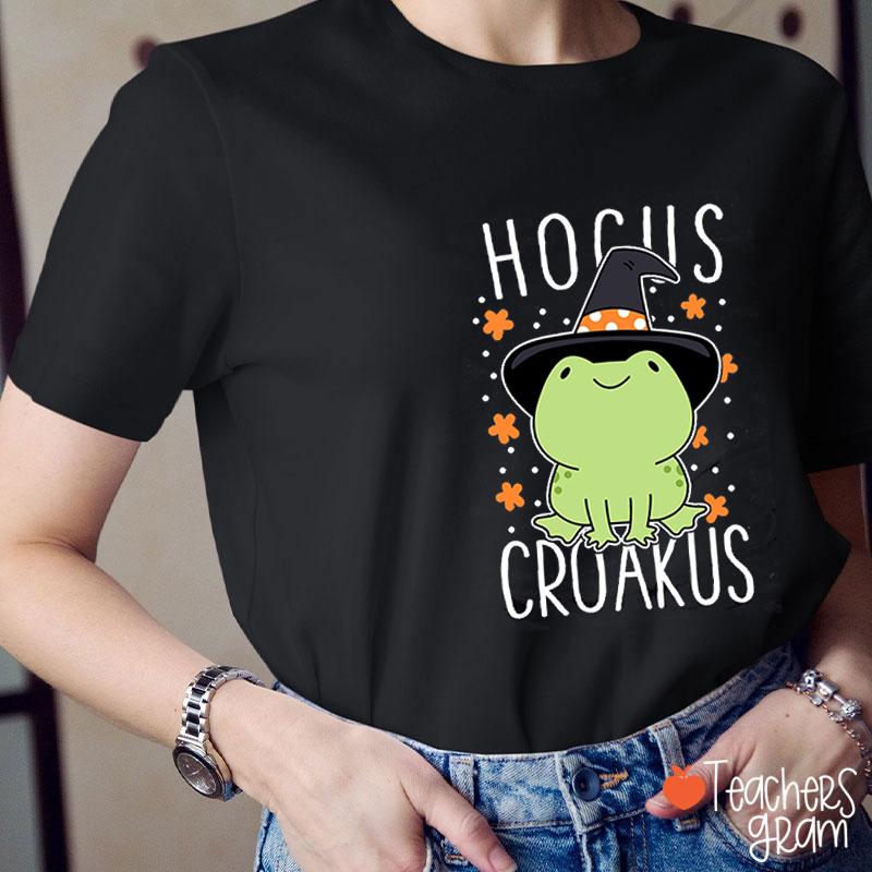 Hocus Croakus Teacher T-Shirt