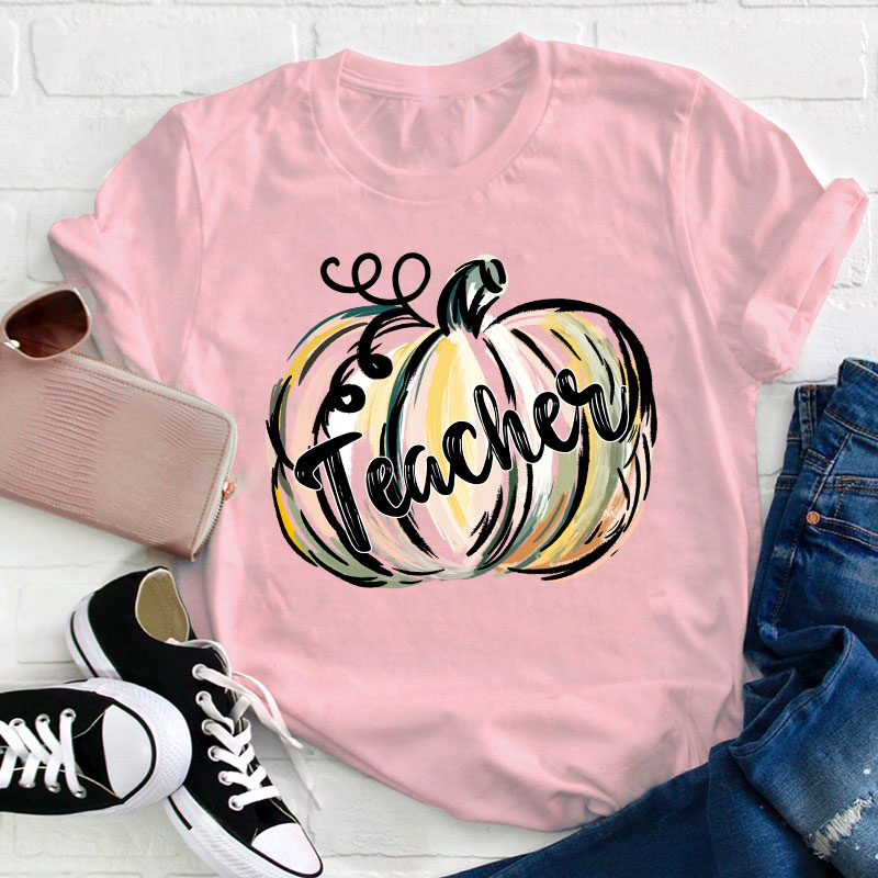 Pumkin Teacher T-Shirt