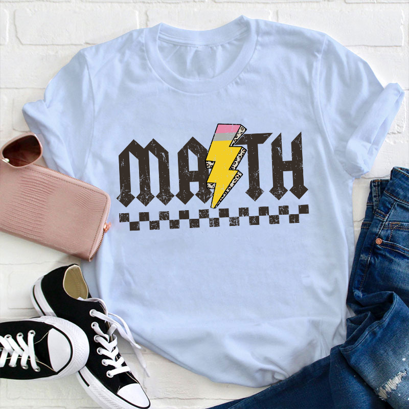 Math Rock Teacher T-Shirt