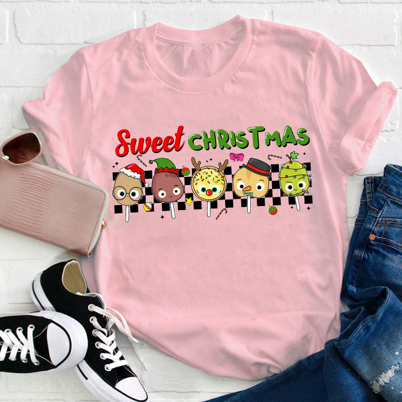 Sweet Christmas Teacher T-Shirt