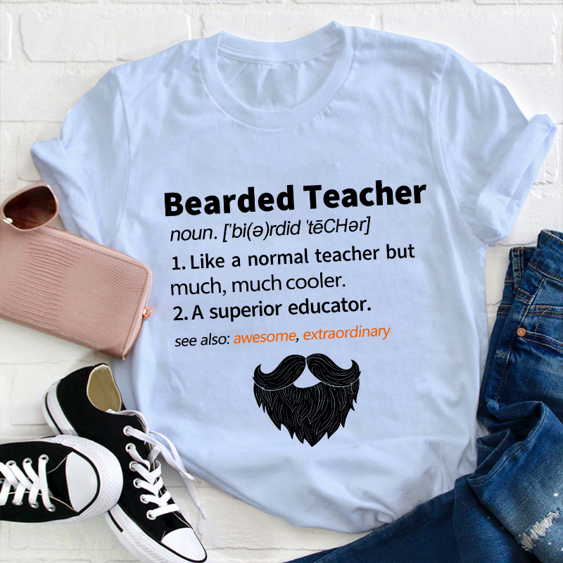 Bearded Teacher T-Shirt