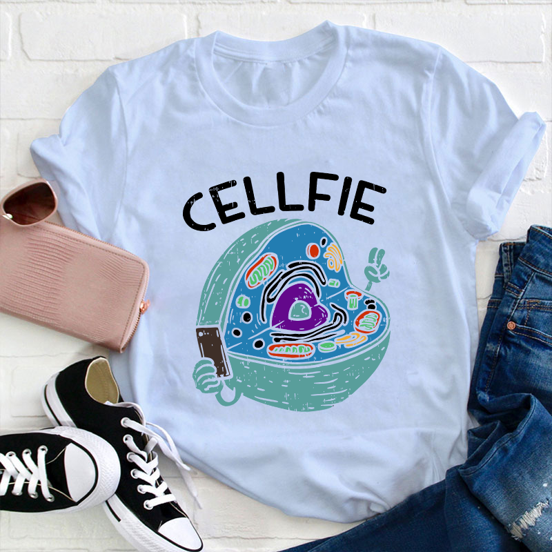 Cellfie Teacher T-Shirt