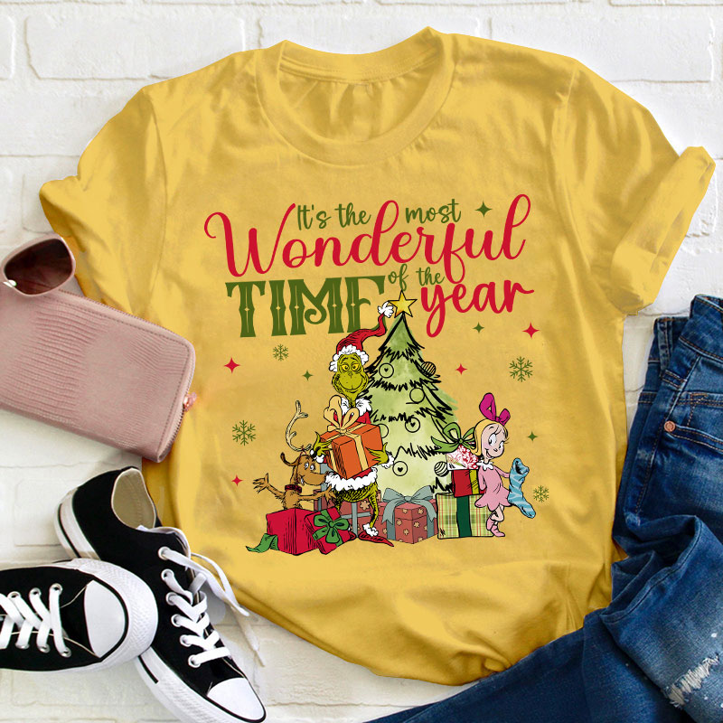 It's The Most Wonderful Time Of The Year Teacher T-Shirt