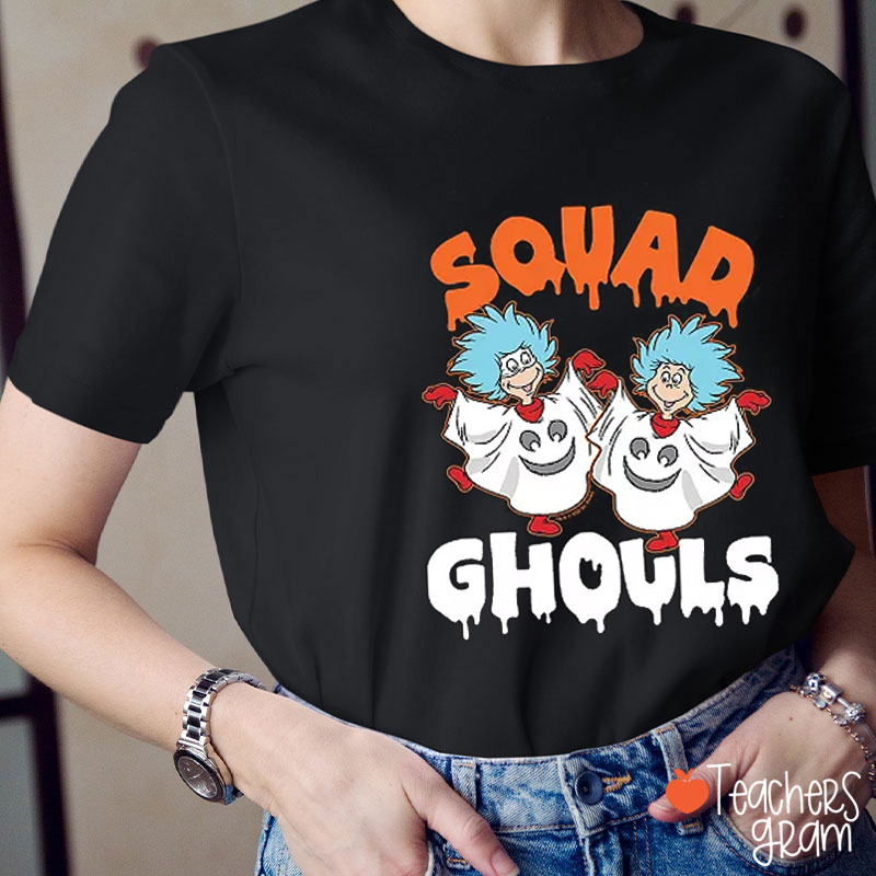 Squad Ghouls Teacher T-Shirt