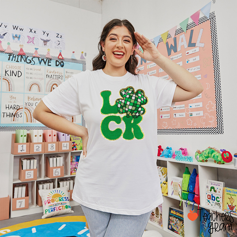 Luck St. Patrick's Day Teacher T-Shirt