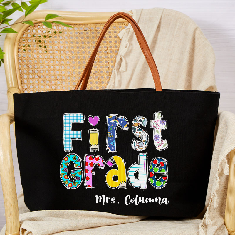 Personalized I'm A Teacher Shoulder Bag