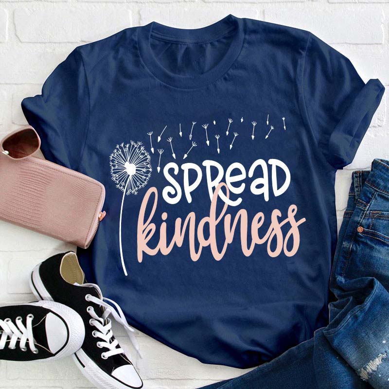 Spread Kindess Like Sunflower Teacher T-Shirt