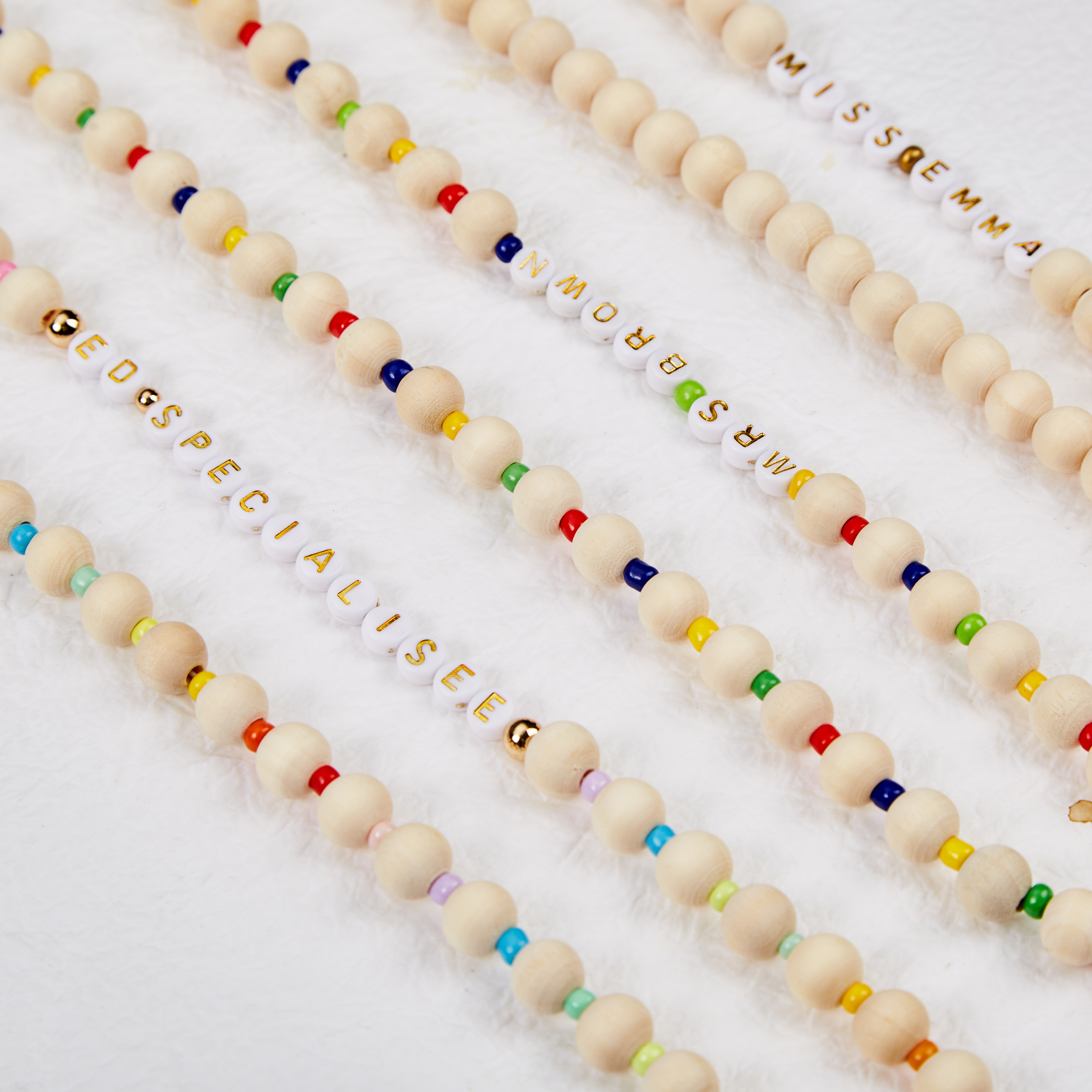 Personalized Beautiful Teaching Elements Teacher Lanyard