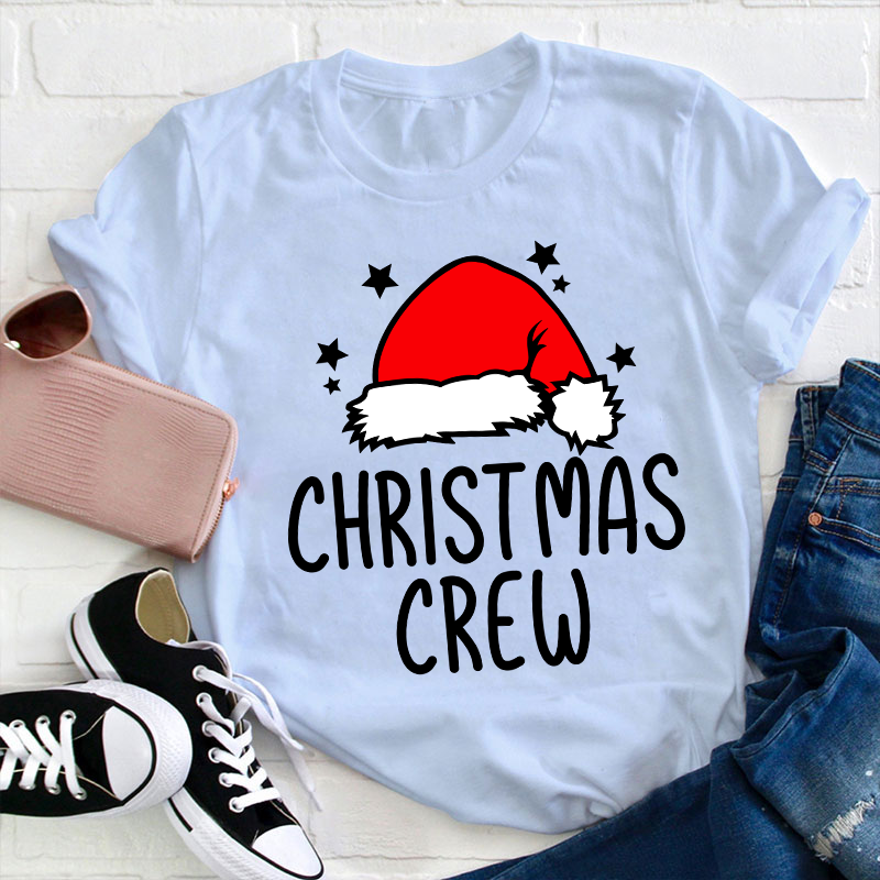 Christmas Crew Teacher T-Shirt