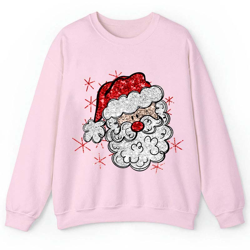 Santa Claus Christmas Teacher Sweatshirt