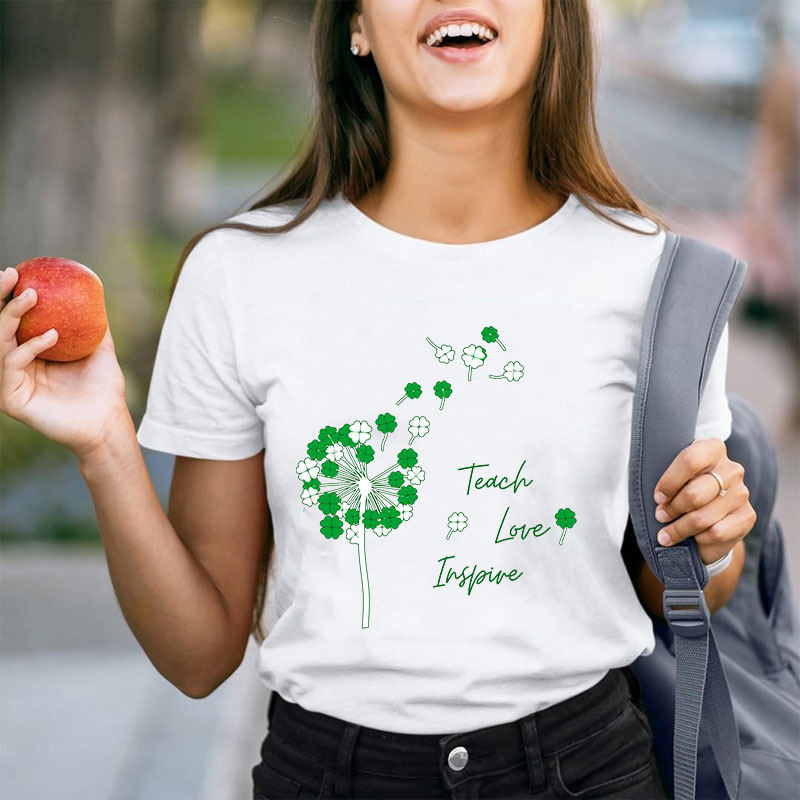 Teach Love Inspire Teacher T-Shirt