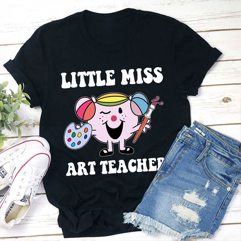 Little Miss Art Teacher T-Shirt