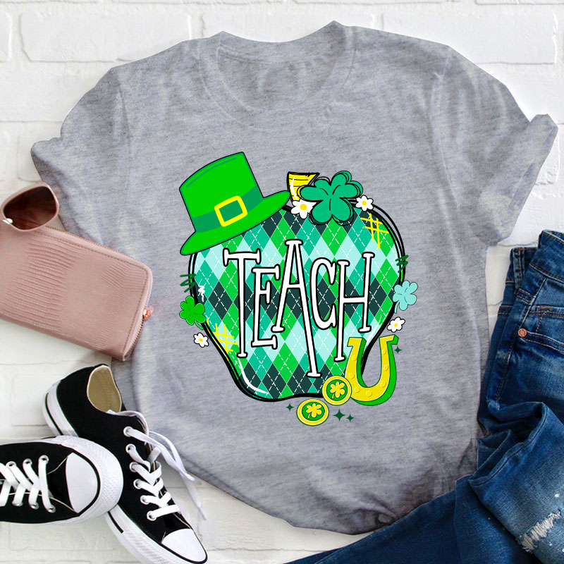 Lucky Apple Teacher T-Shirt