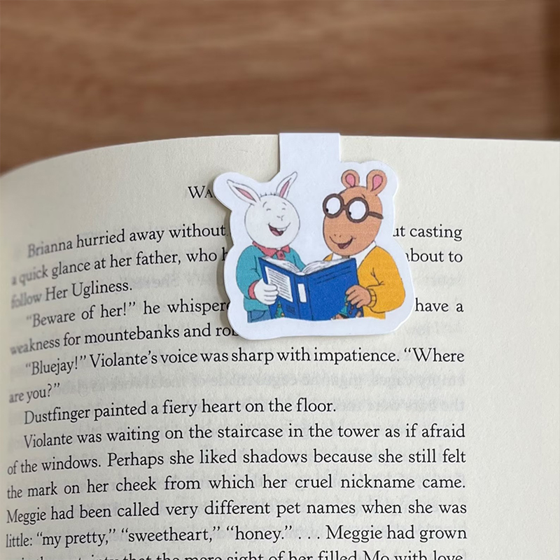 Personalized Children's Book Character Teacher Magnetic Bookmark