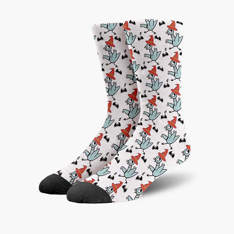 Pigeon Witch Teacher Socks