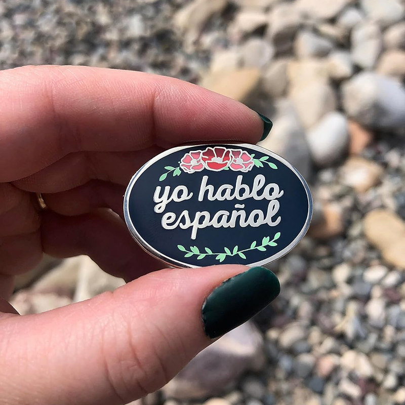 Yo Hablo Español Teacher Pin