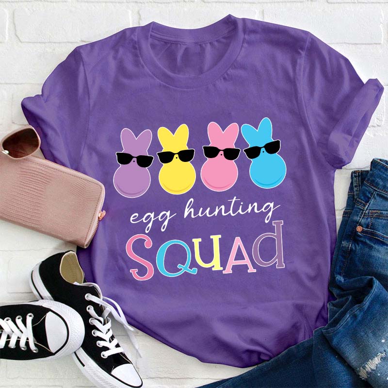 Egg Hunting Squad Teacher T-Shirt
