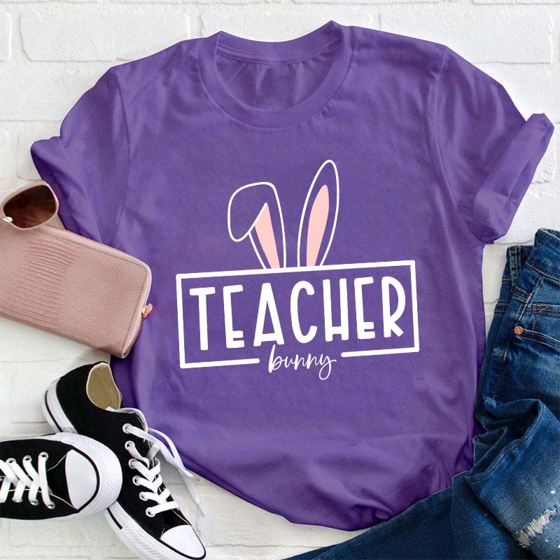 Teacher Bunny Teacher T-Shirt