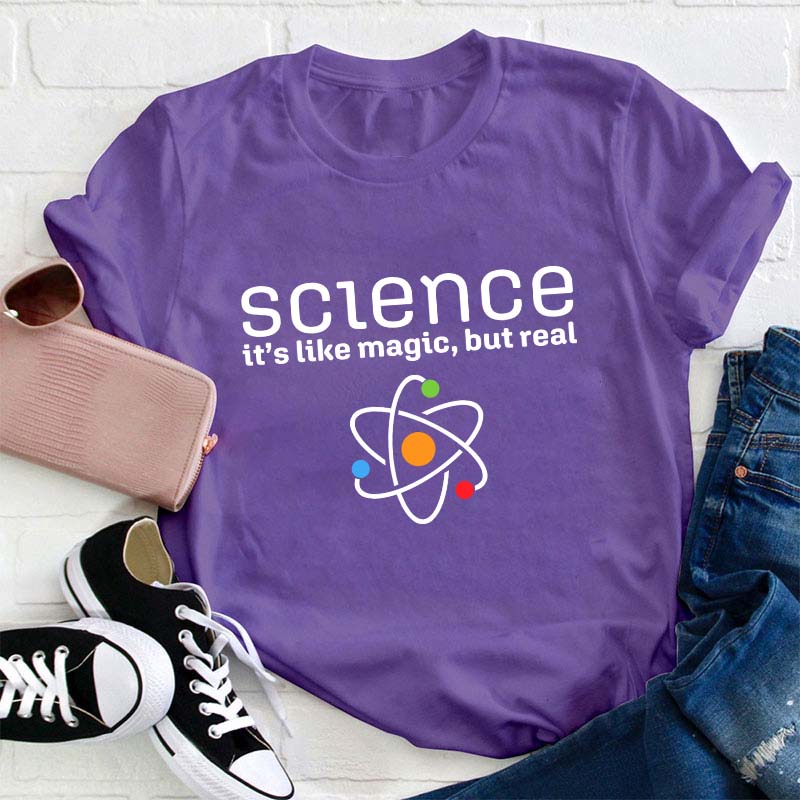 Science It's Like Magic Teacher T-Shirt