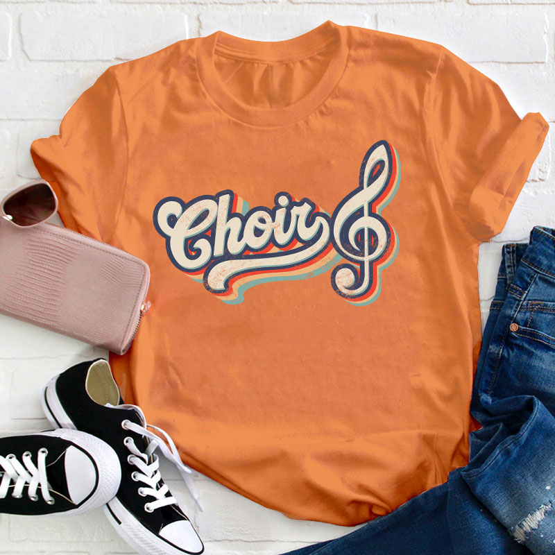 Retro Choir Teacher T-Shirt