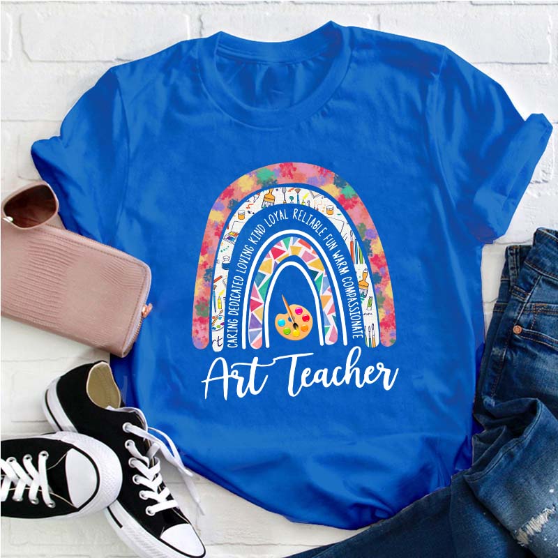 Caring Dedicated Art Teacher T-Shirt