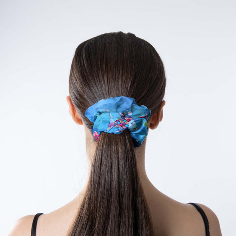 We're All Different But In This Class We Swim Together Teacher Scrunchie