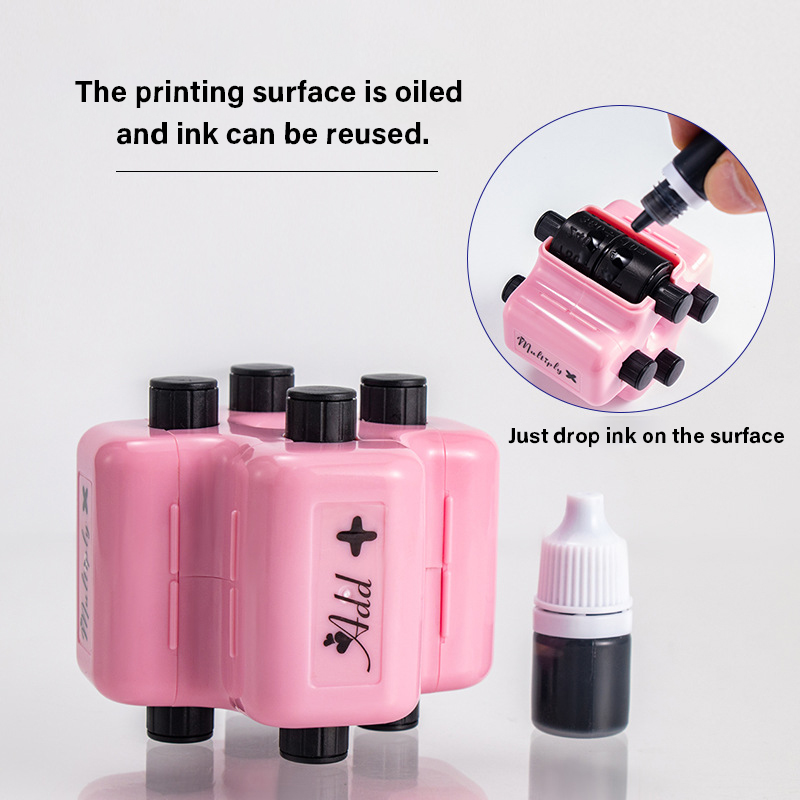 Four-In-One Math Teaching Teacher Stamp