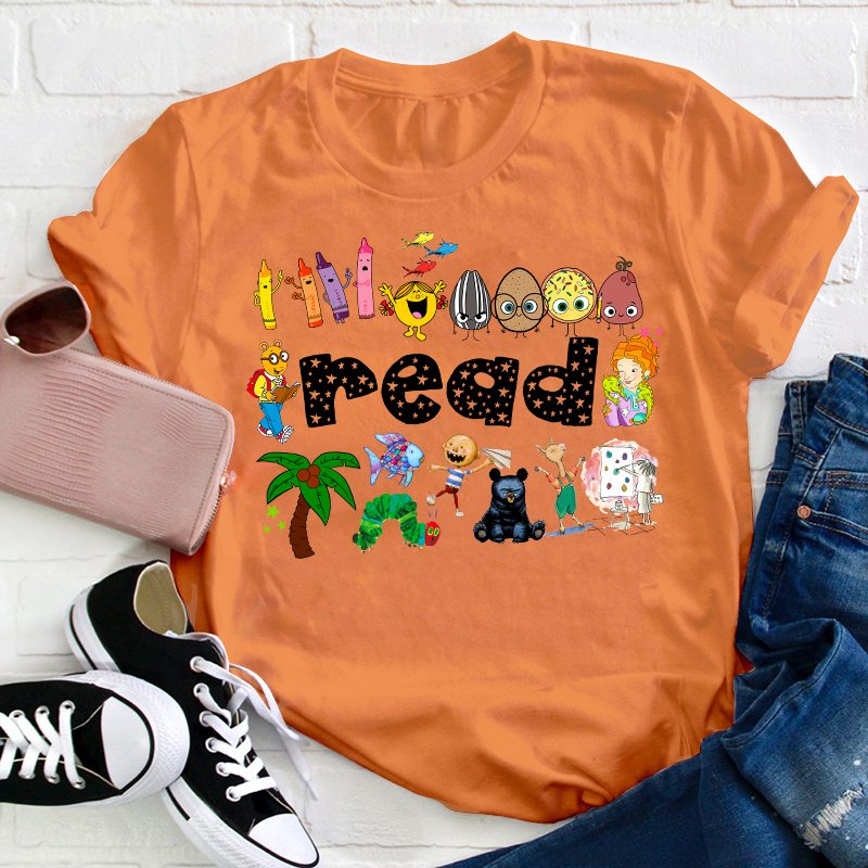 Read Children's Books Teacher T-Shirt