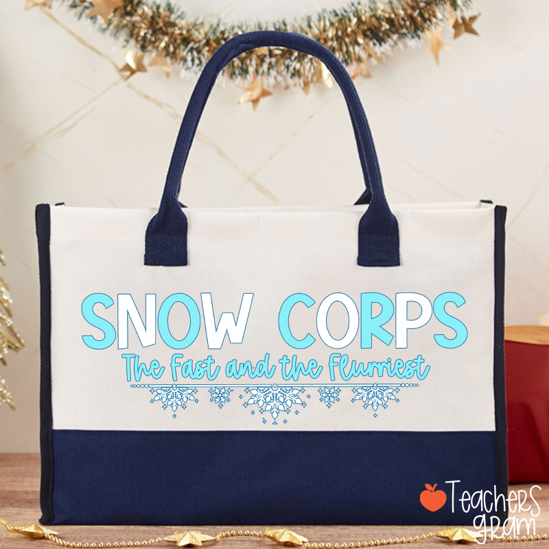 Snow Corps The Fast And The Furriest Teacher Cotton Tote Bag