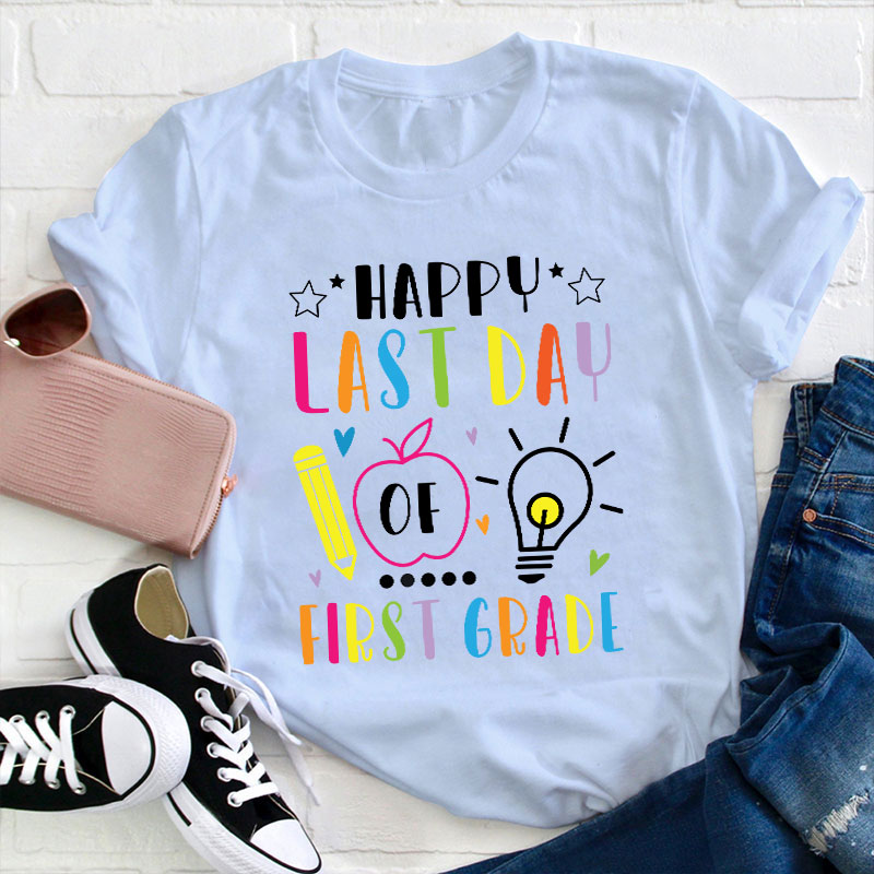Personalized Happy Last Day T-Shirt