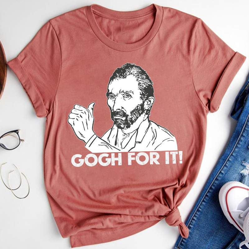Gogh For It Teacher T-Shirt