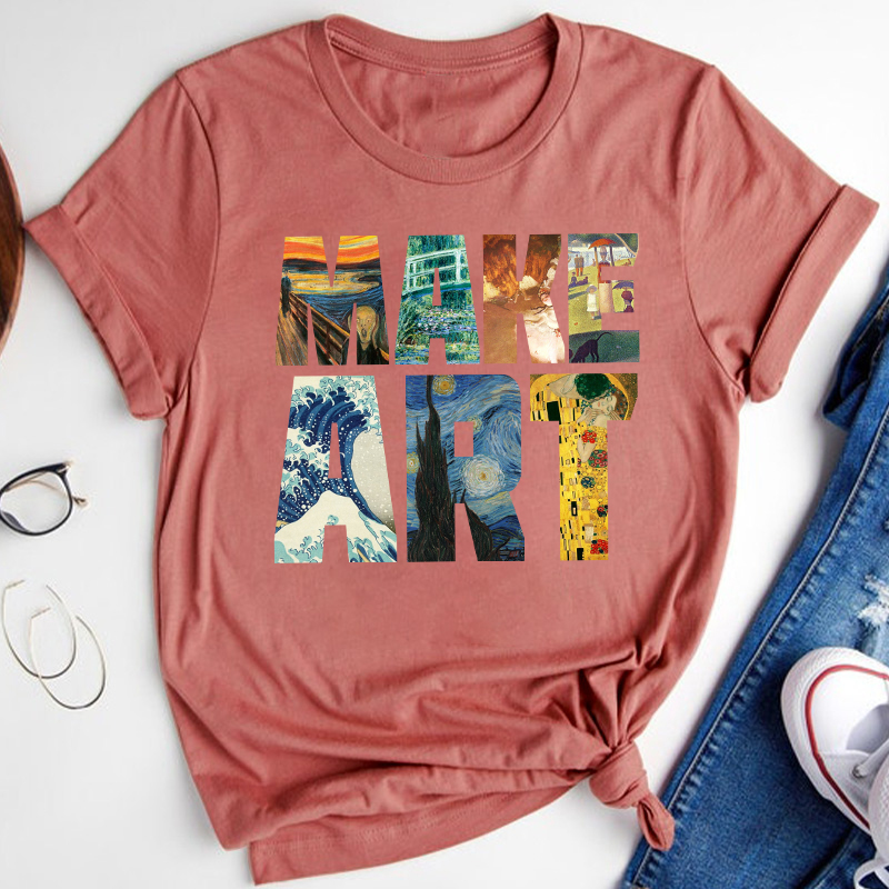 Make Art Teacher T-Shirt