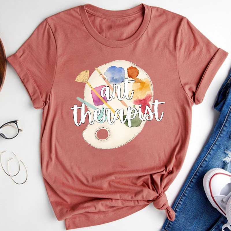 Art Therapiat Teacher T-Shirt