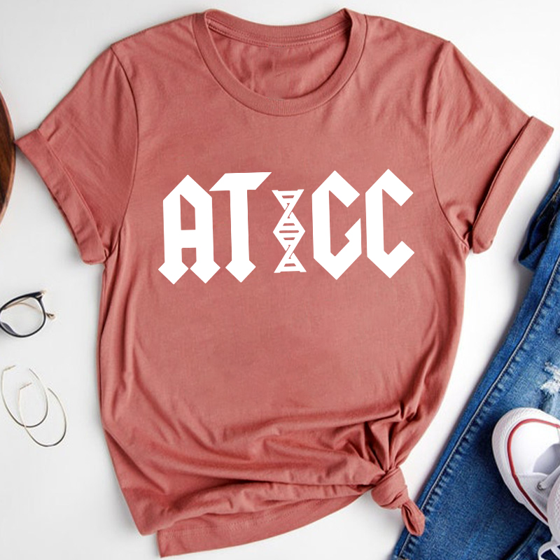 ATGC Molecular Biology Genetics Teacher T-Shirt