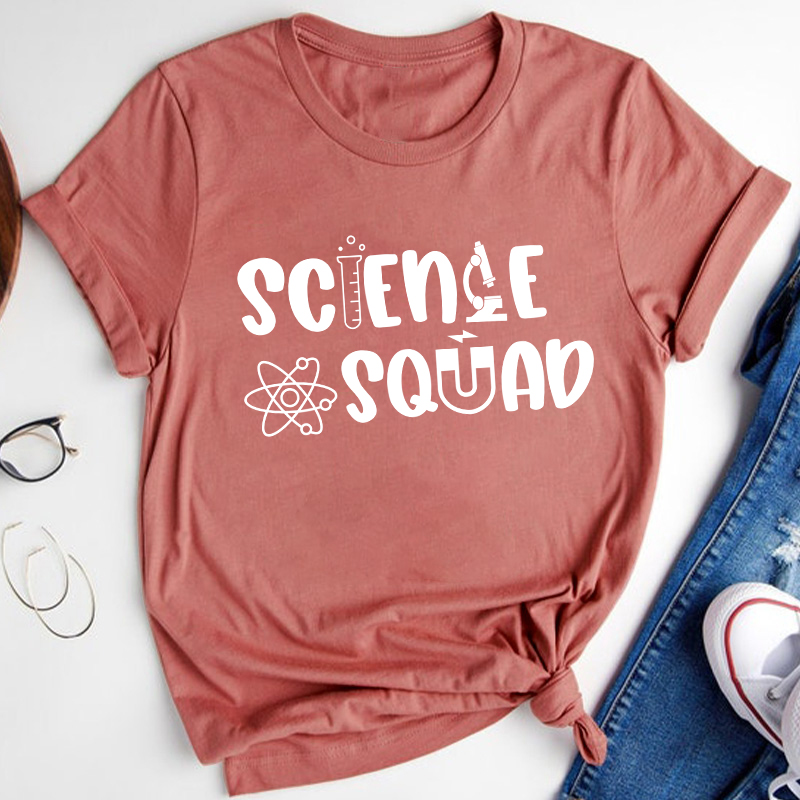 Funny Science Teacher Squad Teacher T-Shirt