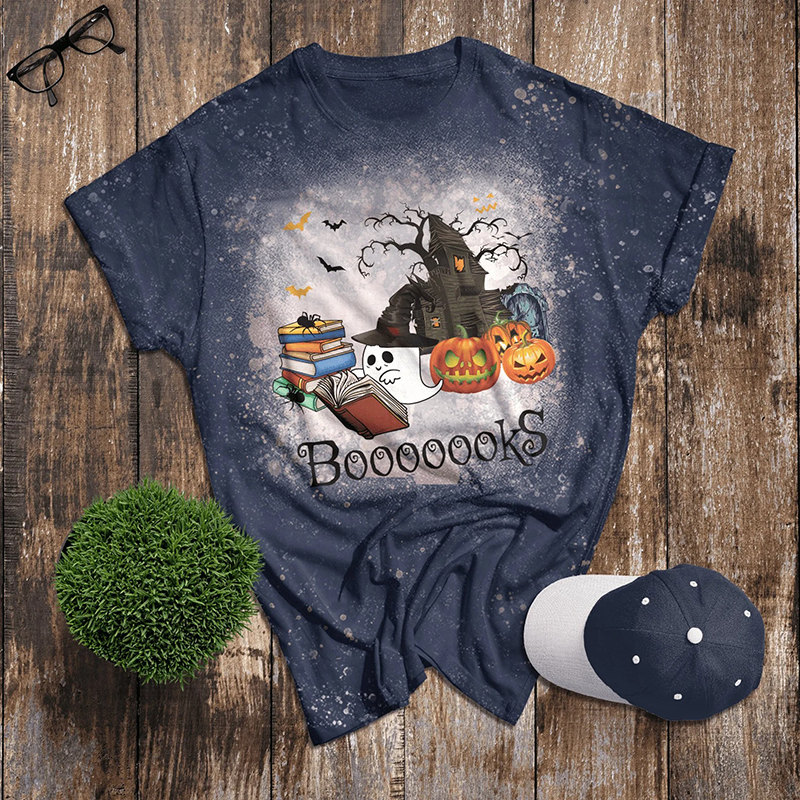 Booooks Teacher Printed T-Shirt